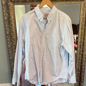 J. Crew Light Blue Casual Button Down Shirt